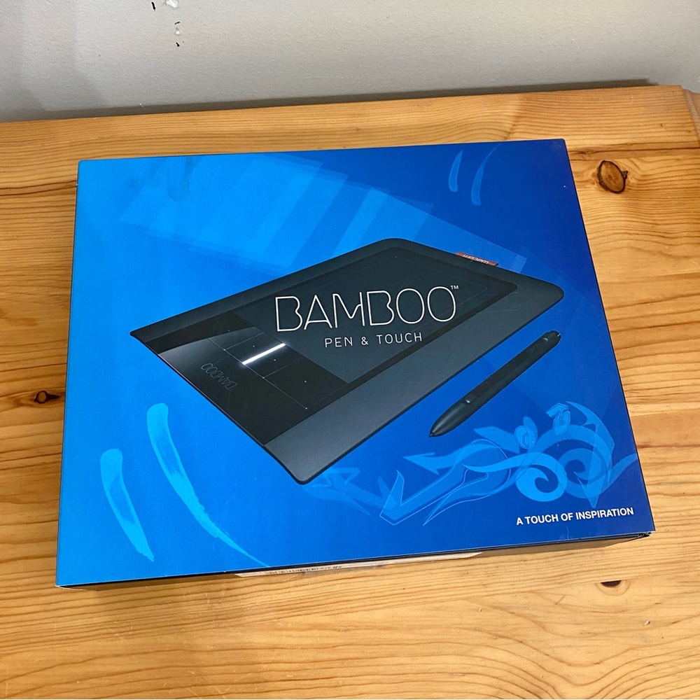 Wacom Bamboo Pen and Touch Graphic Design Computer Drawing NEW
